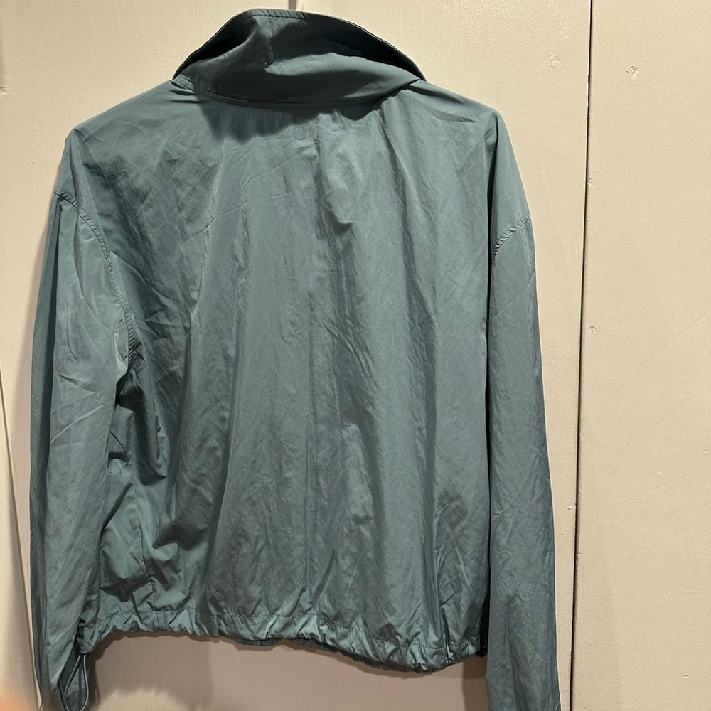Yogalicious Sea Green Utility Jacket woman size L - Picture 5 of 6